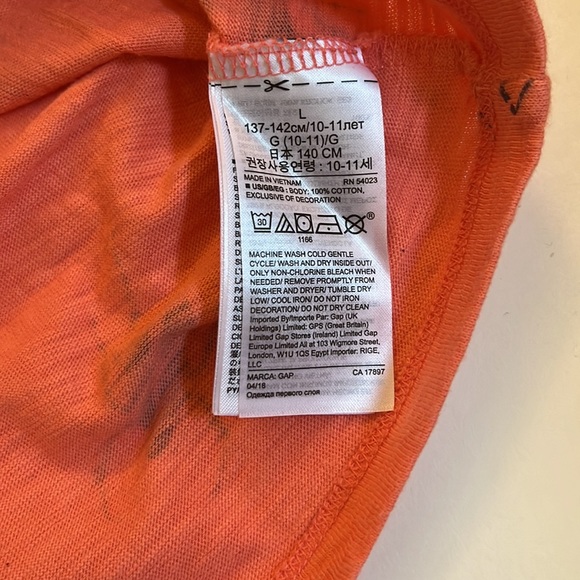 Gap Kids Short Sleeve T-shirt Bugs and Beetles Boys Large Like New - Picture 7 of 7